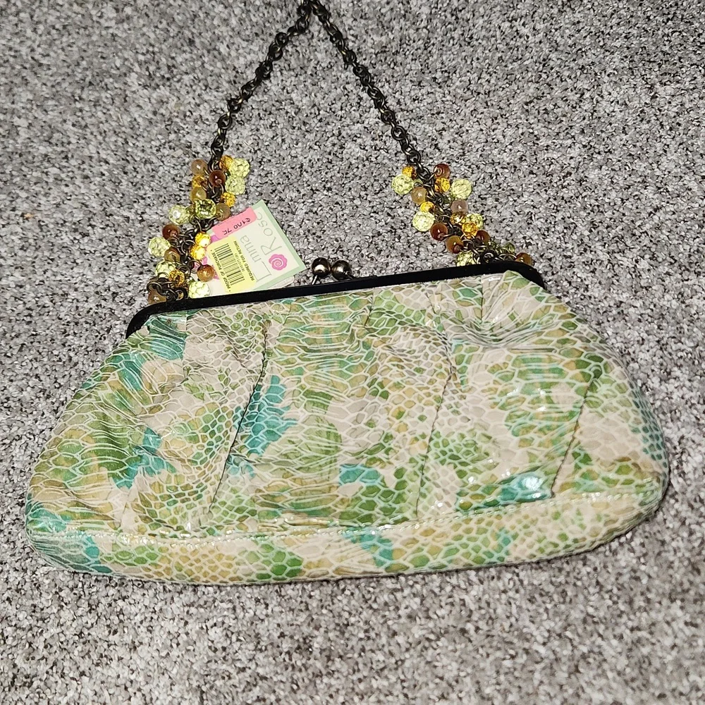 Emma Rose Beaded Purse